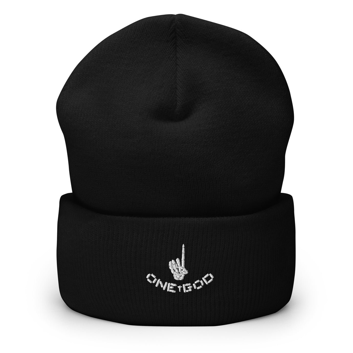 There's only ONE GOD Cuffed Beanie