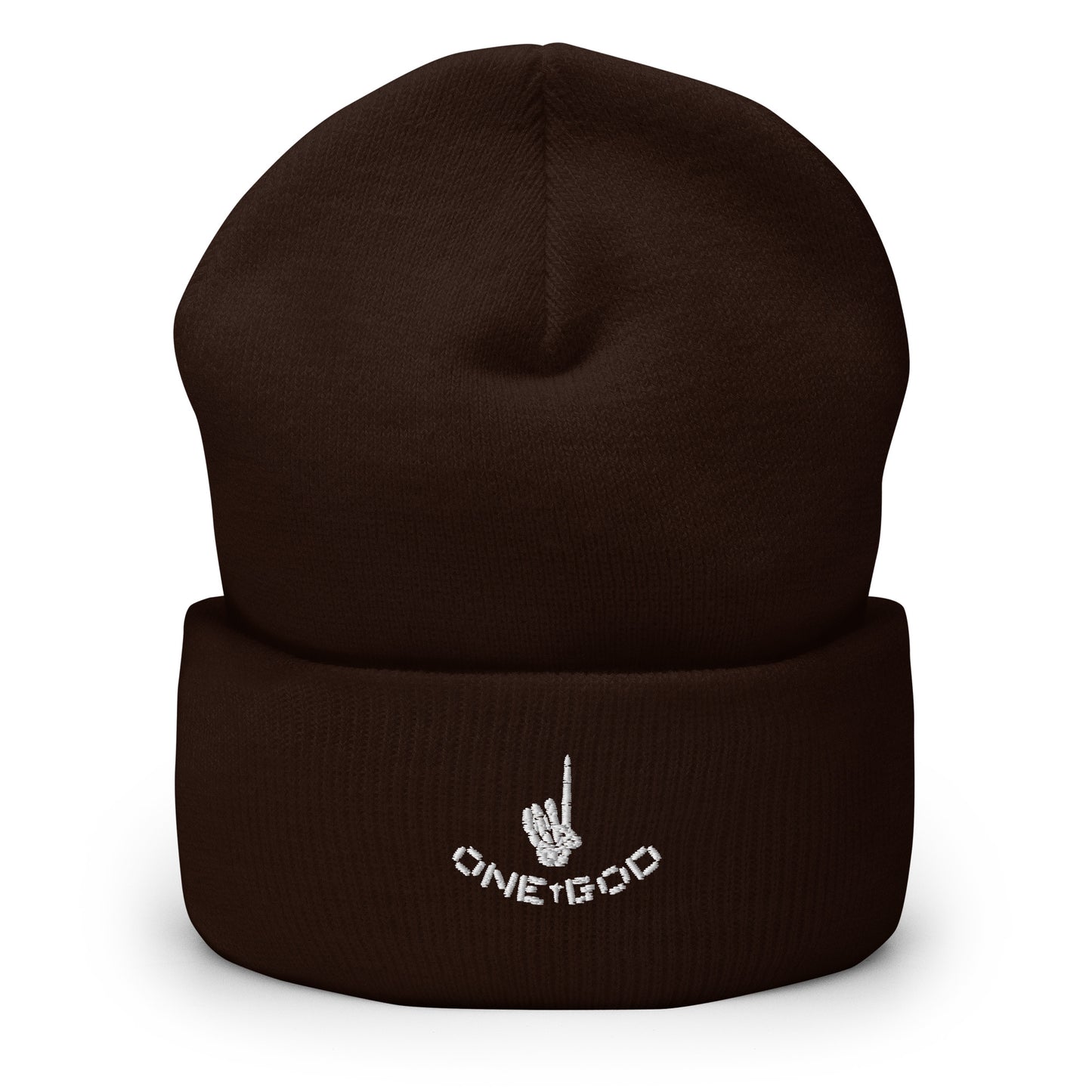 There's only ONE GOD Cuffed Beanie