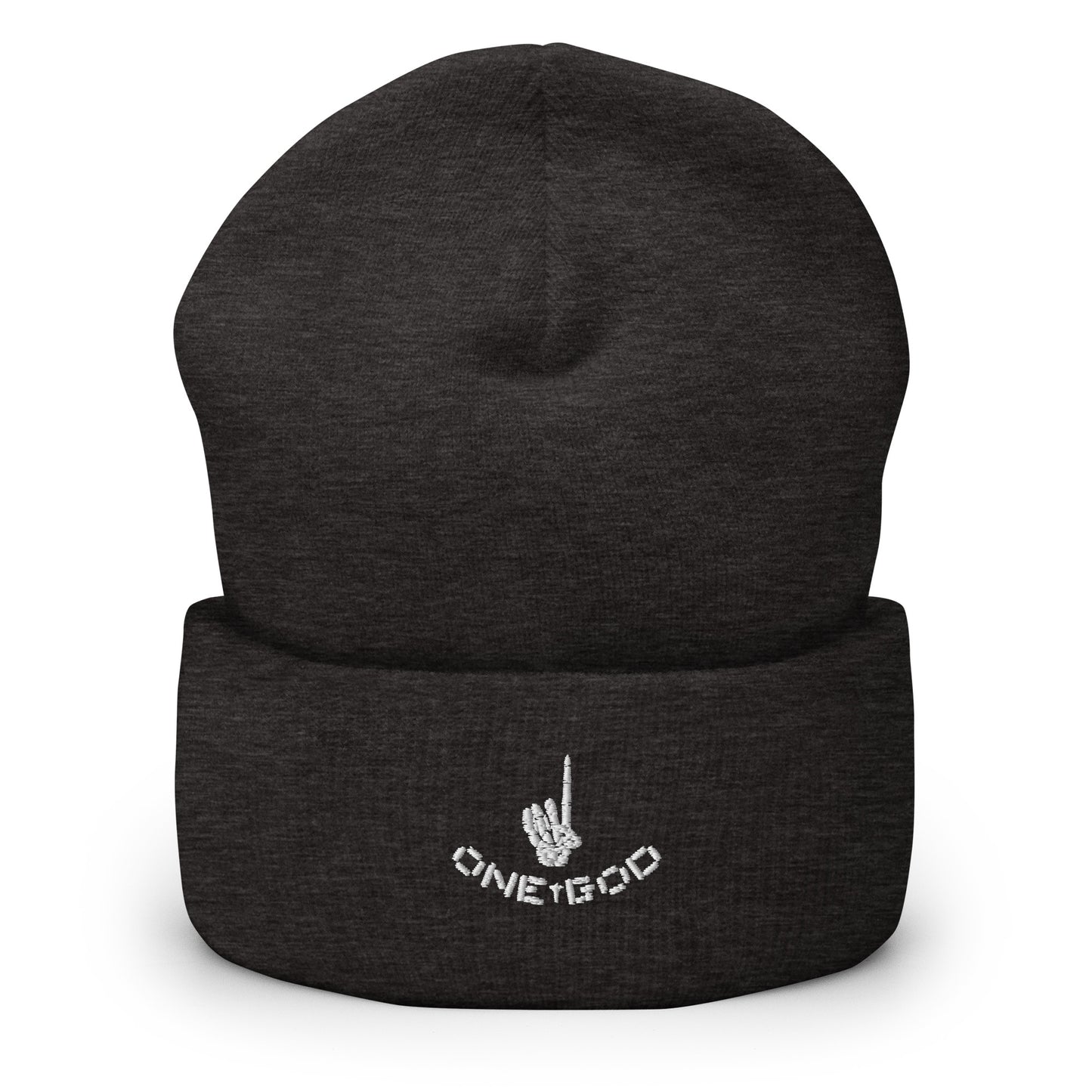 There's only ONE GOD Cuffed Beanie
