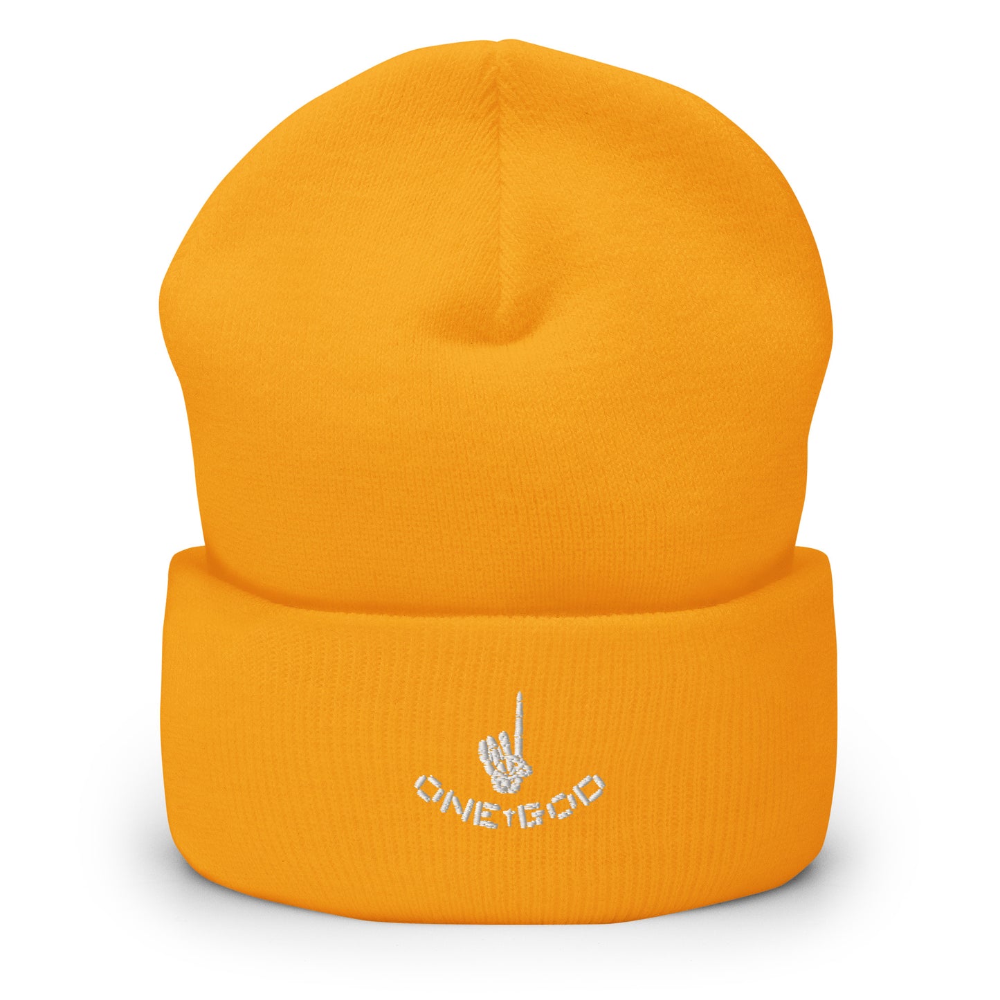 There's only ONE GOD Cuffed Beanie