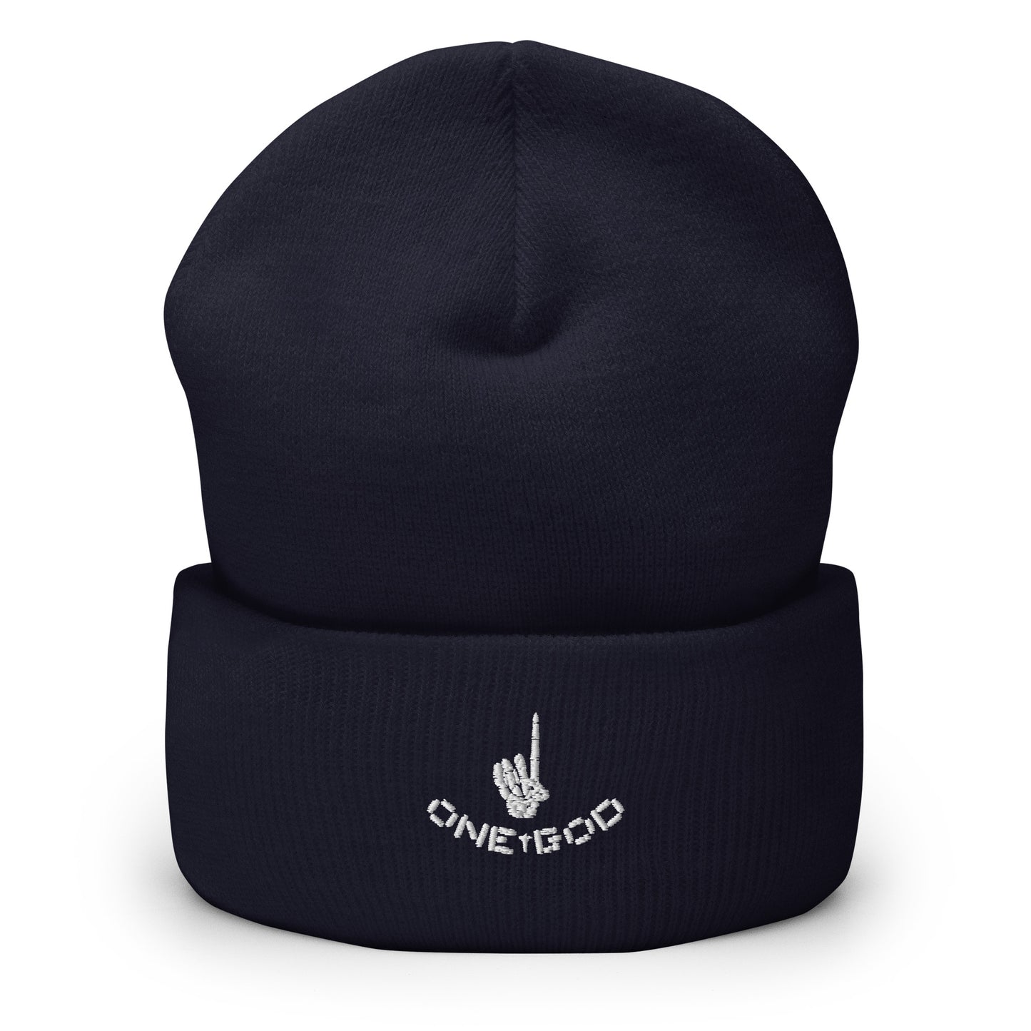 There's only ONE GOD Cuffed Beanie