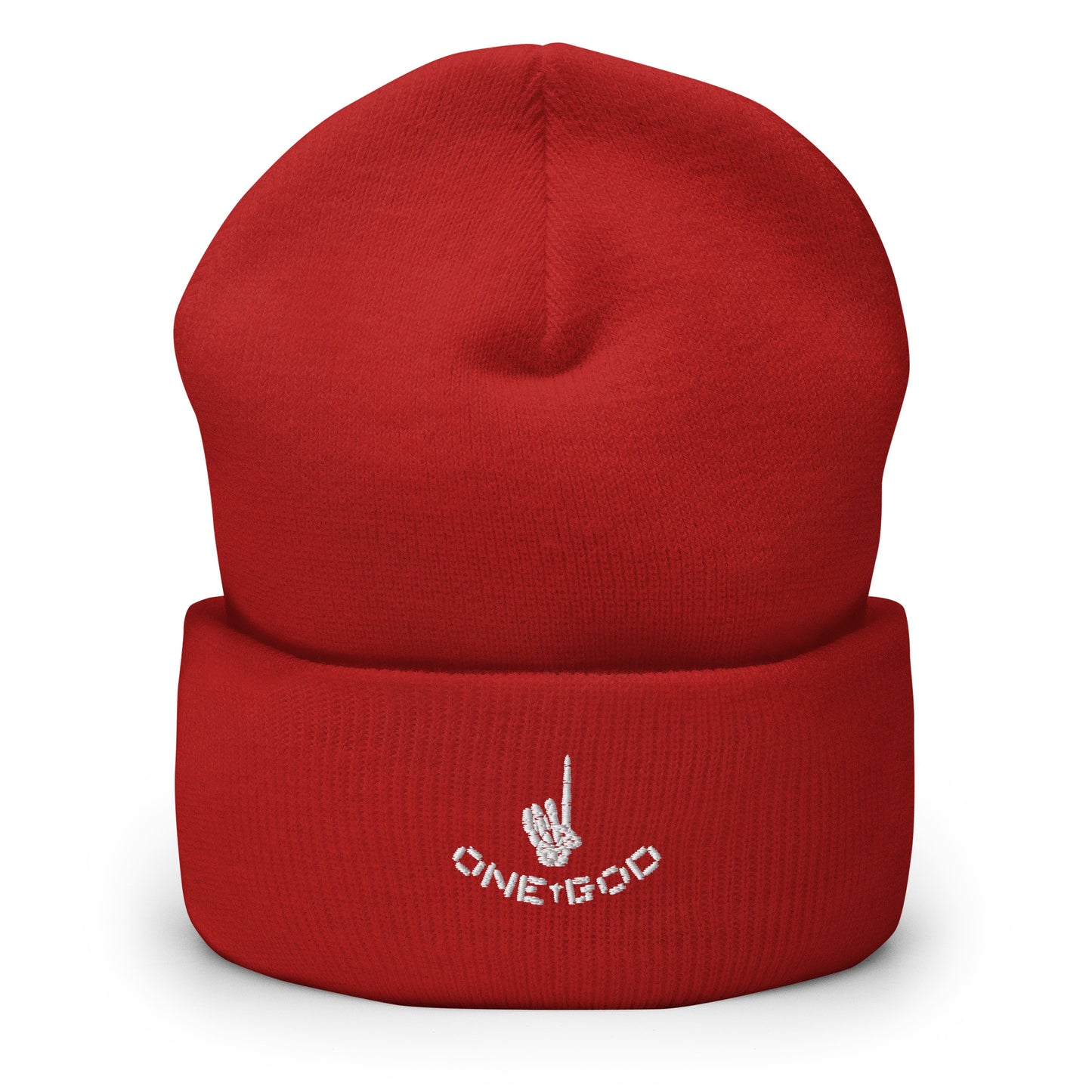 There's only ONE GOD Cuffed Beanie