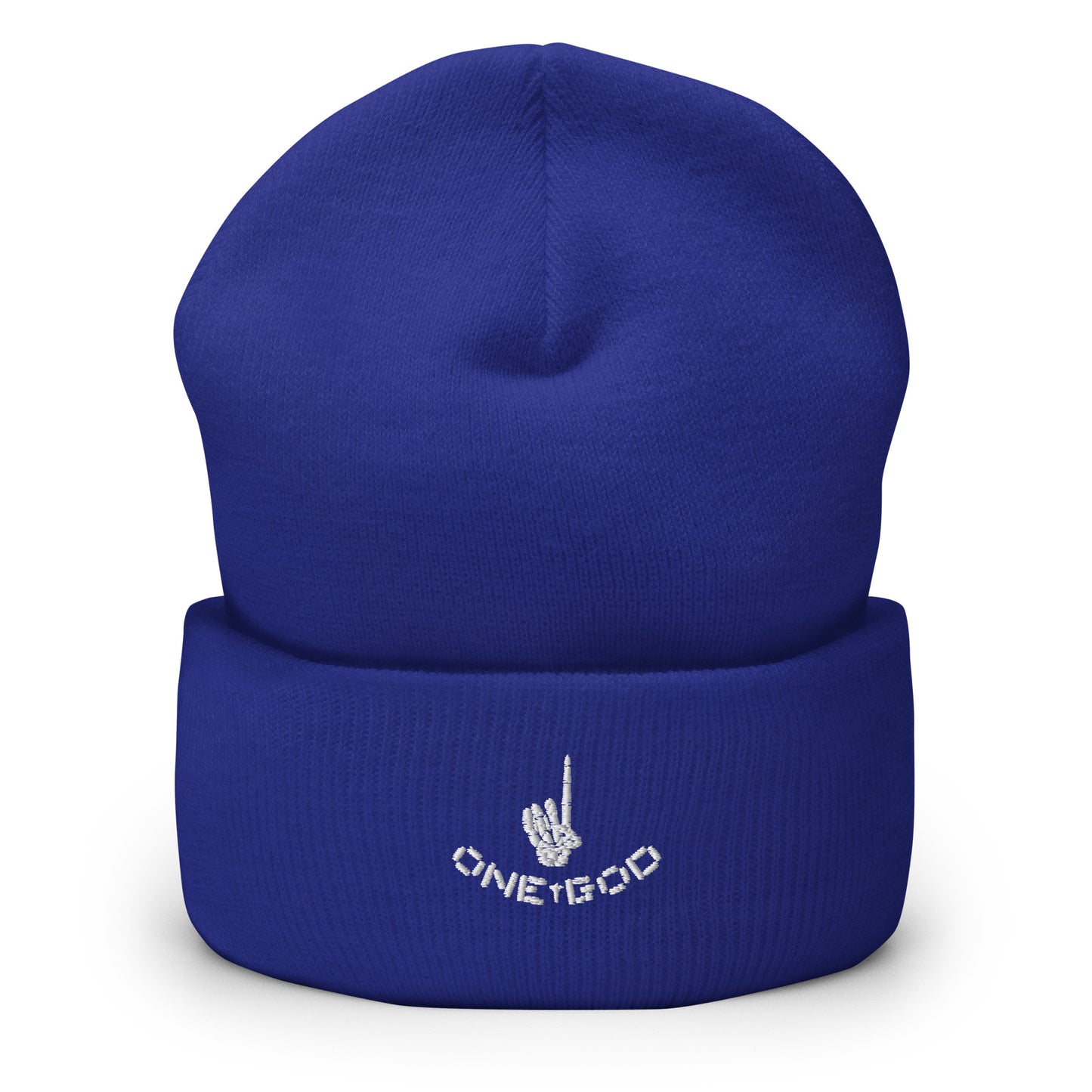 There's only ONE GOD Cuffed Beanie