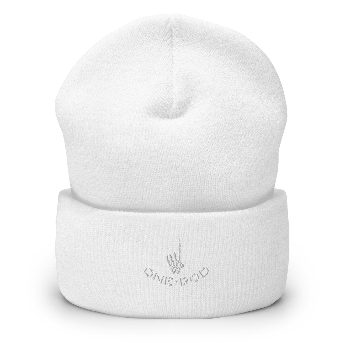 There's only ONE GOD Cuffed Beanie