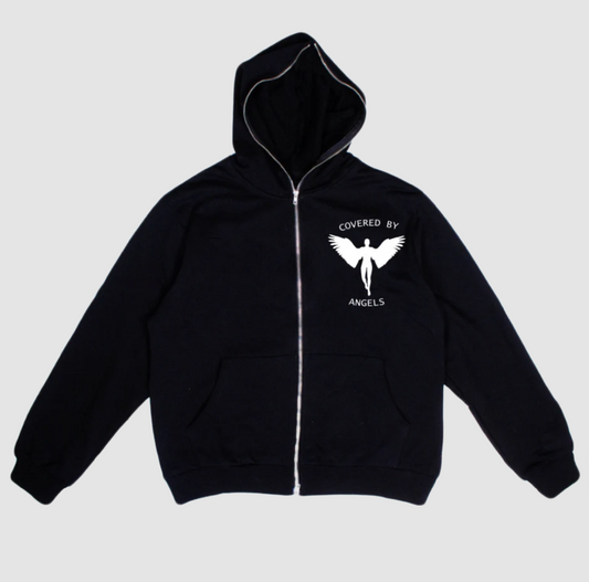 COVERED BY ANGELS FULL ZIP JACKET