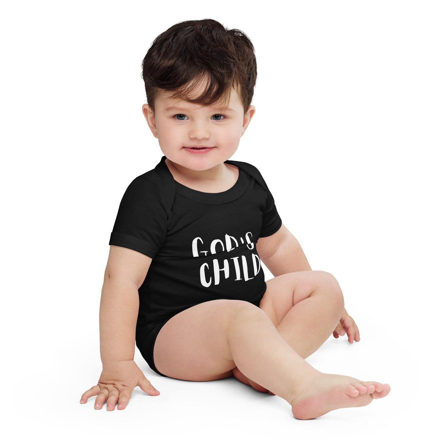 GOD'S CHILD Baby Short Sleeved One Piece