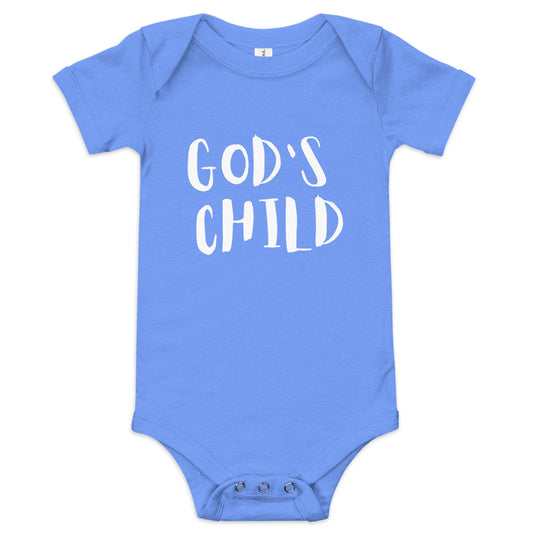 GOD'S CHILD Baby Short Sleeved One Piece