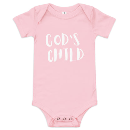 GOD'S CHILD Baby Short Sleeved One Piece