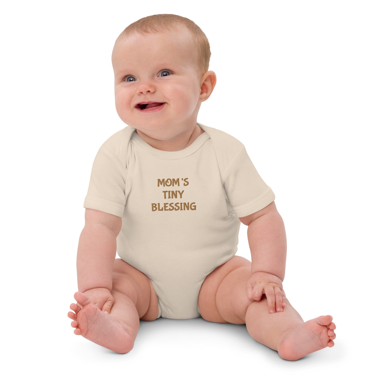 MOM'S TINY BLESSING Organic Cotton Baby Bodysuit