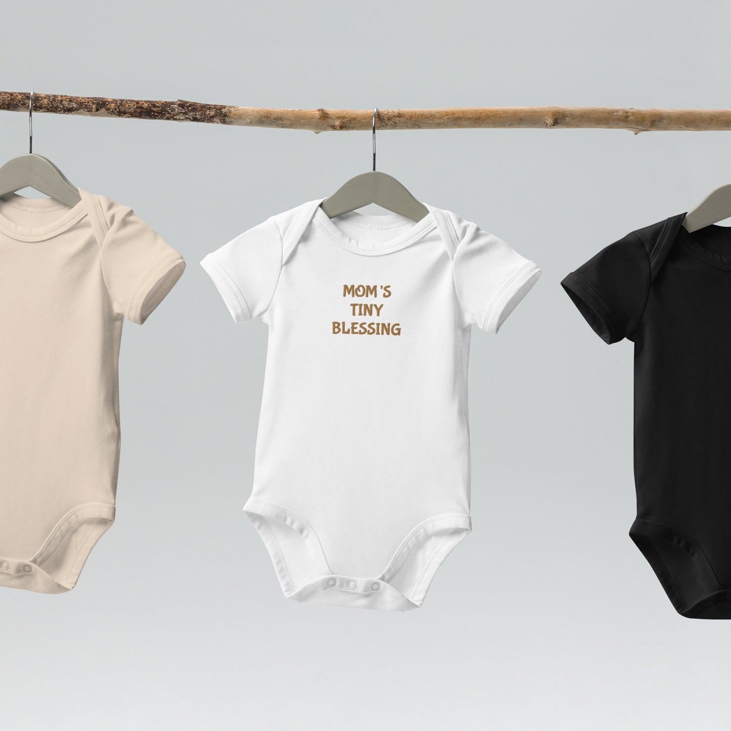 MOM'S TINY BLESSING Organic Cotton Baby Bodysuit