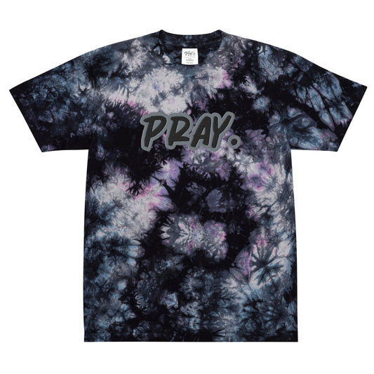 PRAY - Period. Oversized Tie-Dye T-Shirt