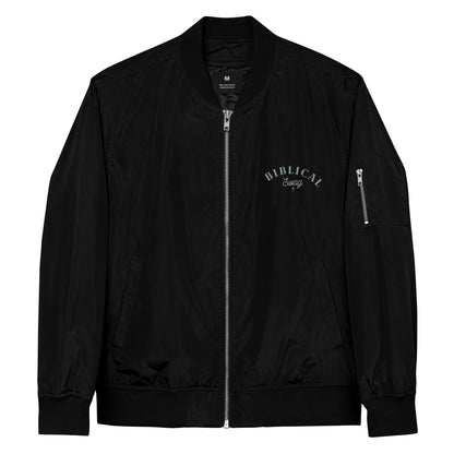 BIBLICAL SWAG Premium Bomber Jacket