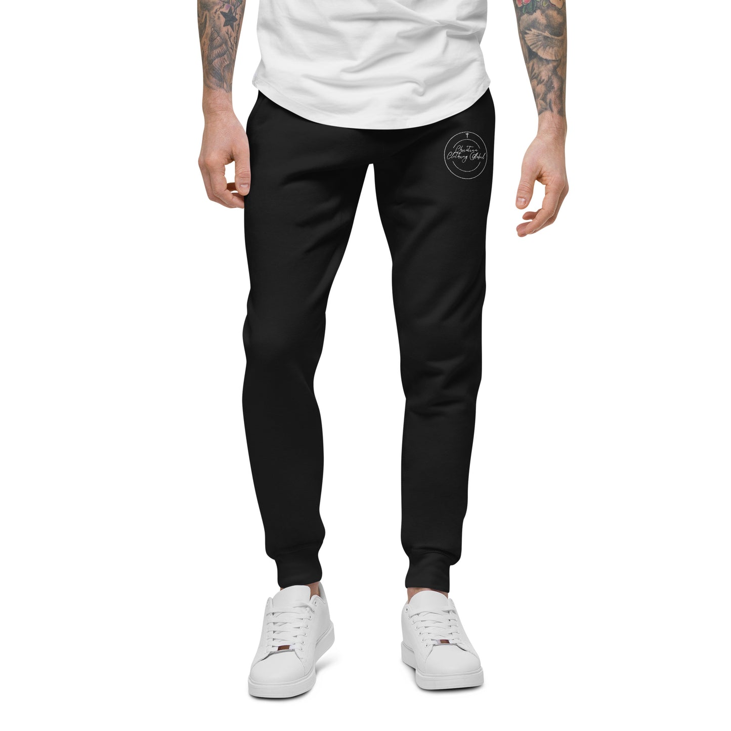 CHRISTIAN CLOTHING GLOBAL CIRCLE LOGO JOGGERS